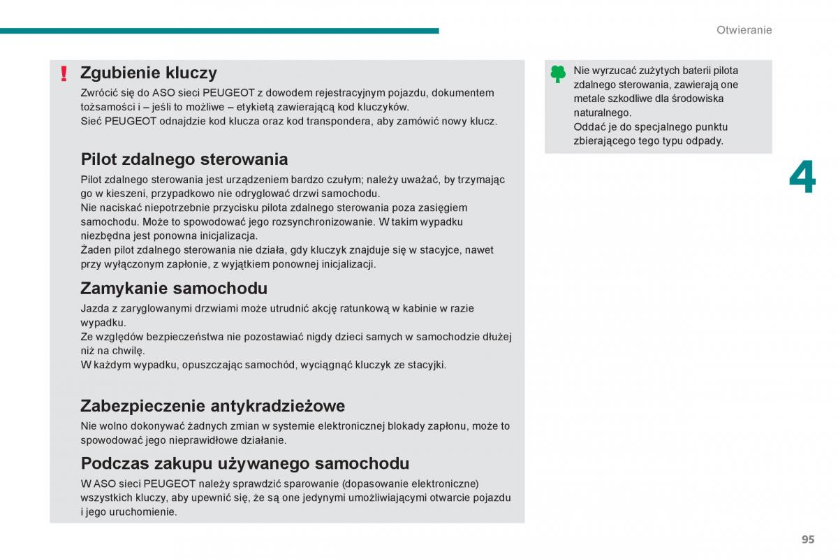 Peugeot 3008 Hybrid instrukcja obslugi / page 97