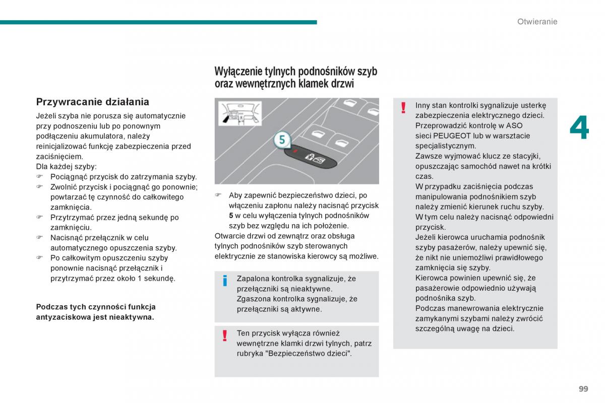 Peugeot 3008 Hybrid instrukcja obslugi / page 101