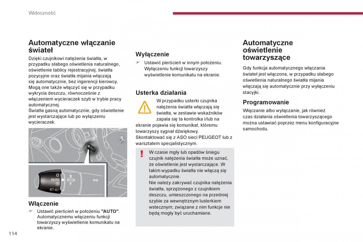 Peugeot 3008 Hybrid instrukcja obslugi / page 116