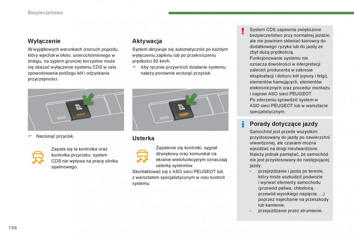 Peugeot 3008 Hybrid instrukcja obslugi / page 158