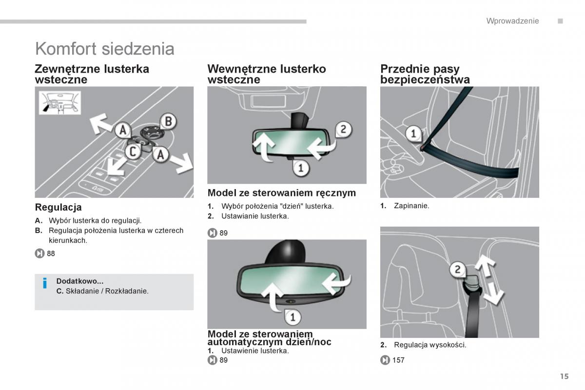 Peugeot 3008 Hybrid instrukcja obslugi / page 17