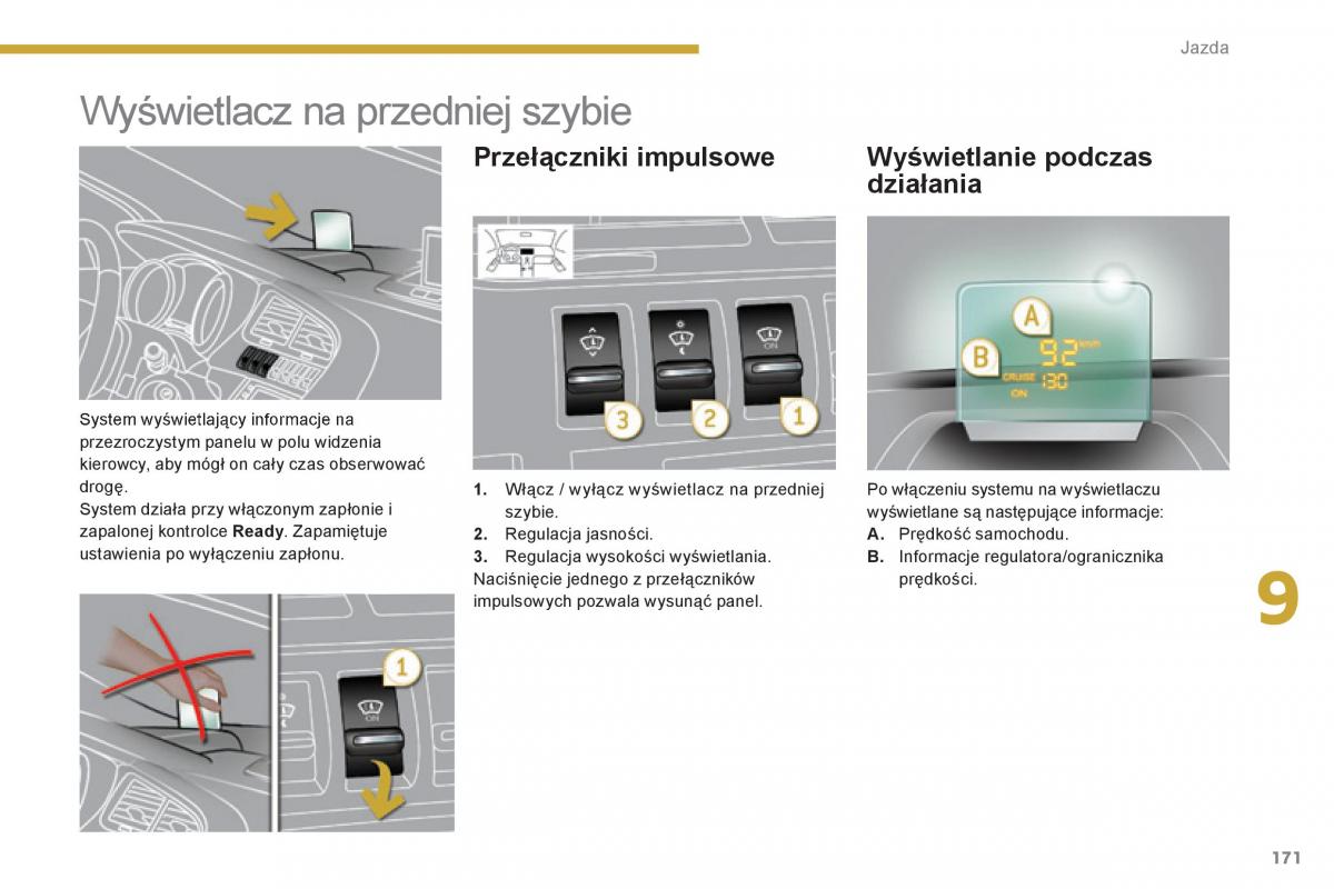 Peugeot 3008 Hybrid instrukcja obslugi / page 173