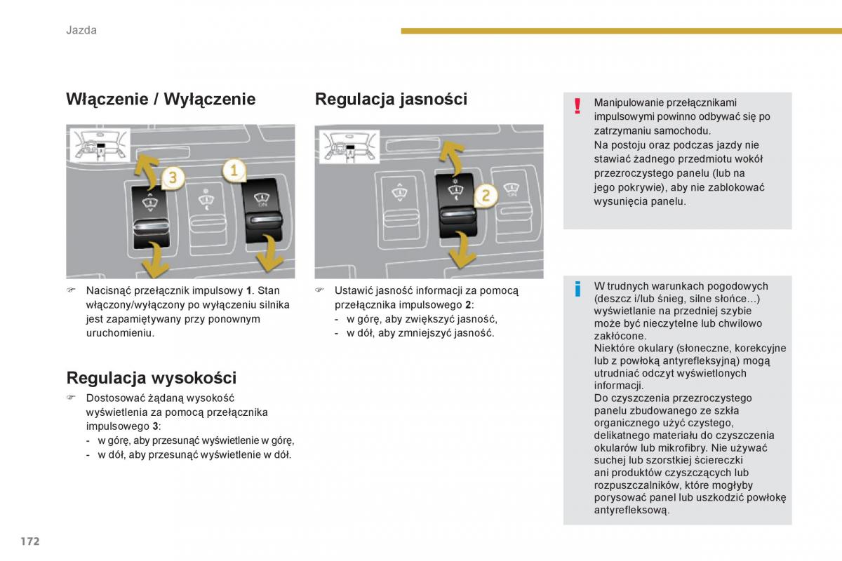 Peugeot 3008 Hybrid instrukcja obslugi / page 174