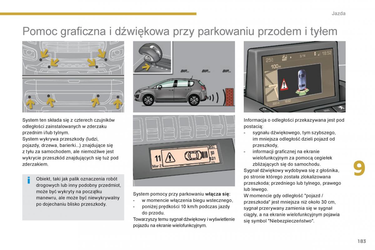 Peugeot 3008 Hybrid instrukcja obslugi / page 185