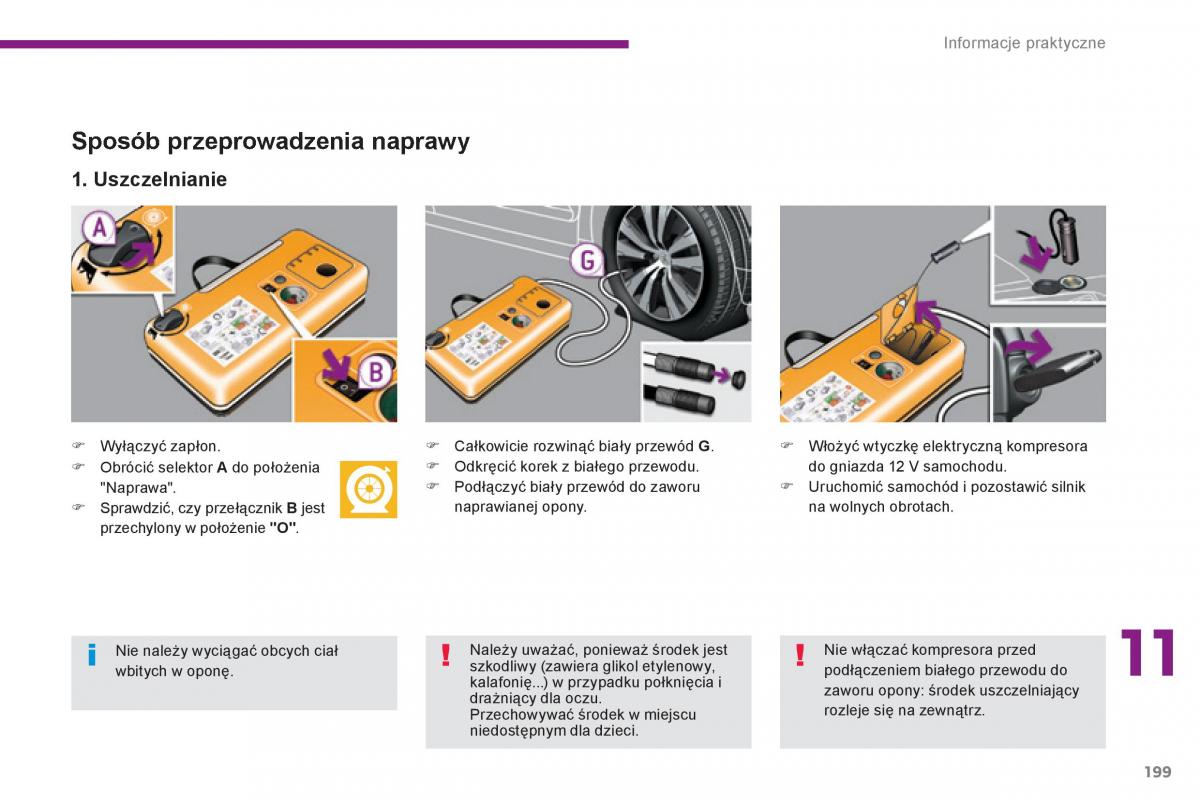 Peugeot 3008 Hybrid instrukcja obslugi / page 201