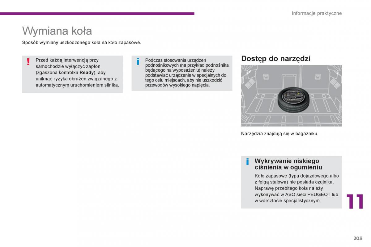 Peugeot 3008 Hybrid instrukcja obslugi / page 205