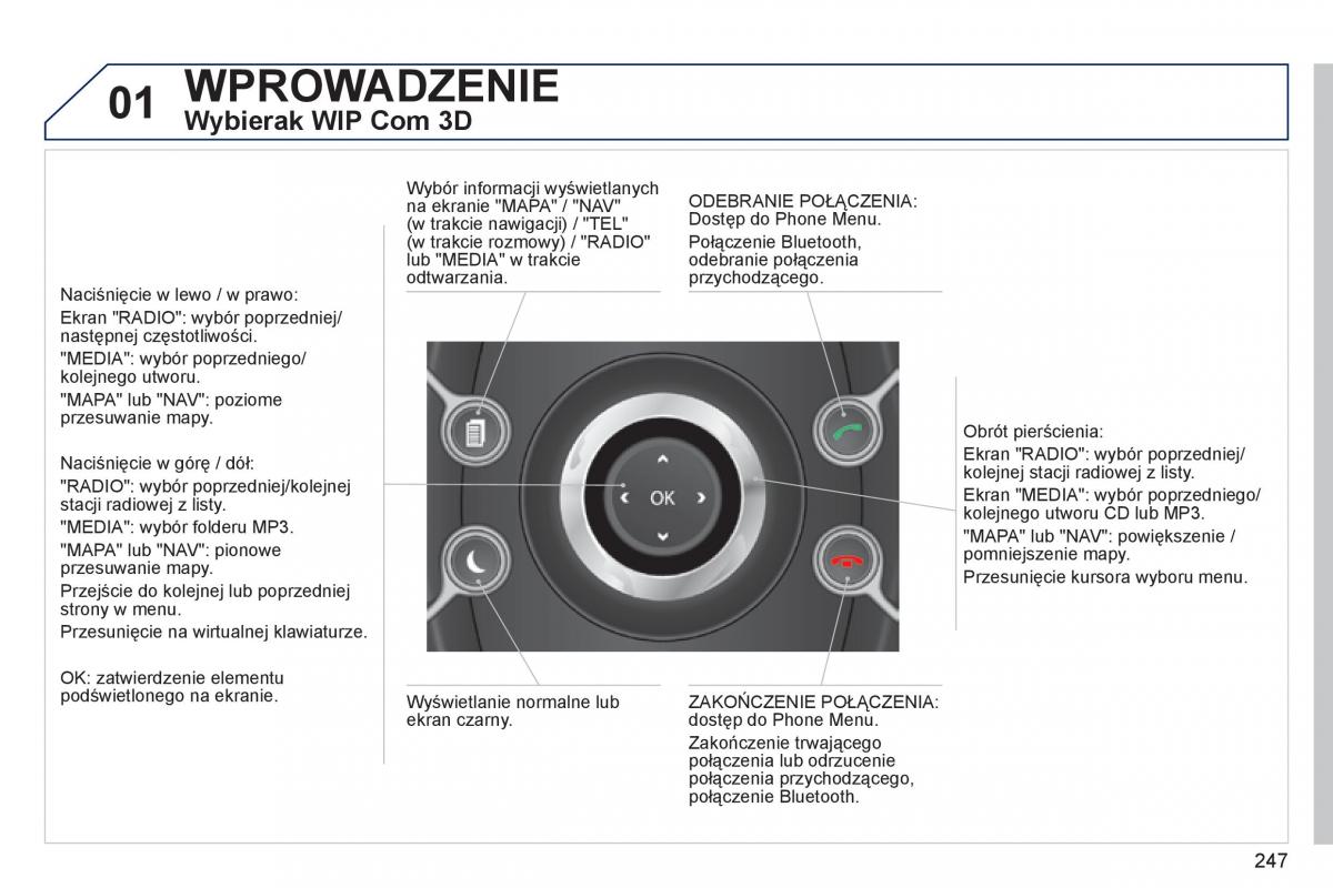 Peugeot 3008 Hybrid instrukcja obslugi / page 249