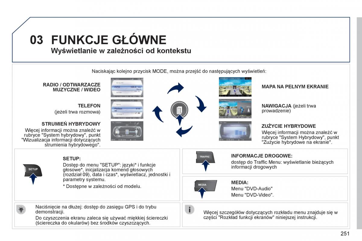 Peugeot 3008 Hybrid instrukcja obslugi / page 253