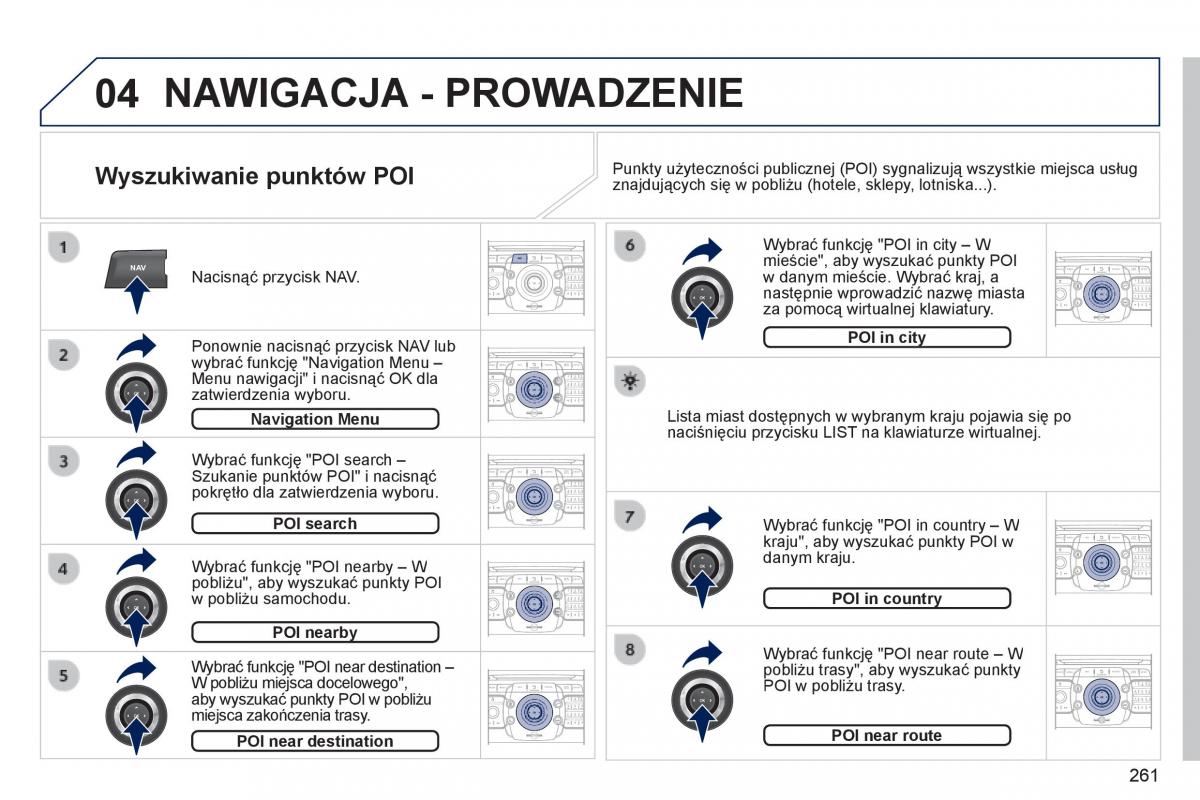 Peugeot 3008 Hybrid instrukcja obslugi / page 263