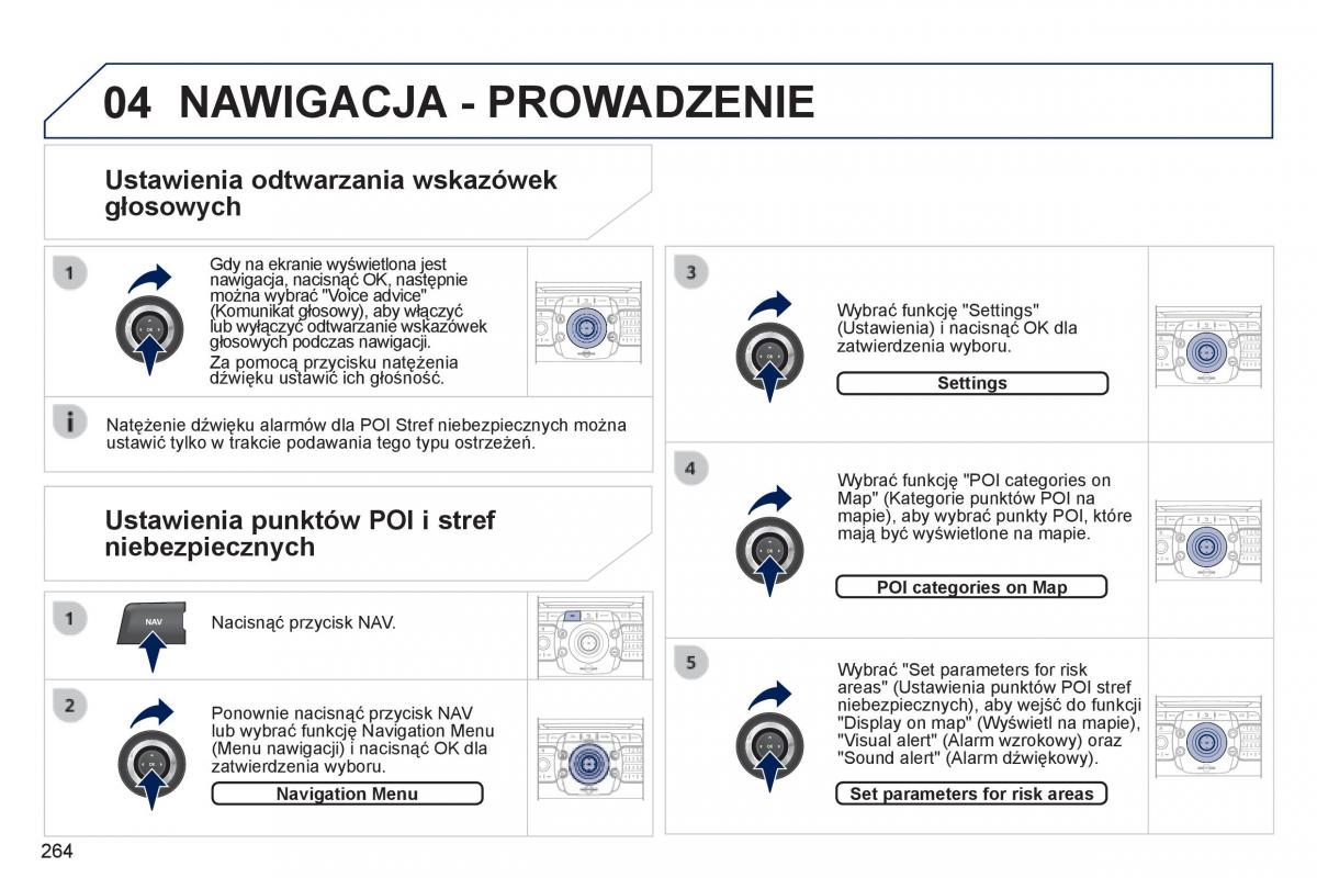 Peugeot 3008 Hybrid instrukcja obslugi / page 266