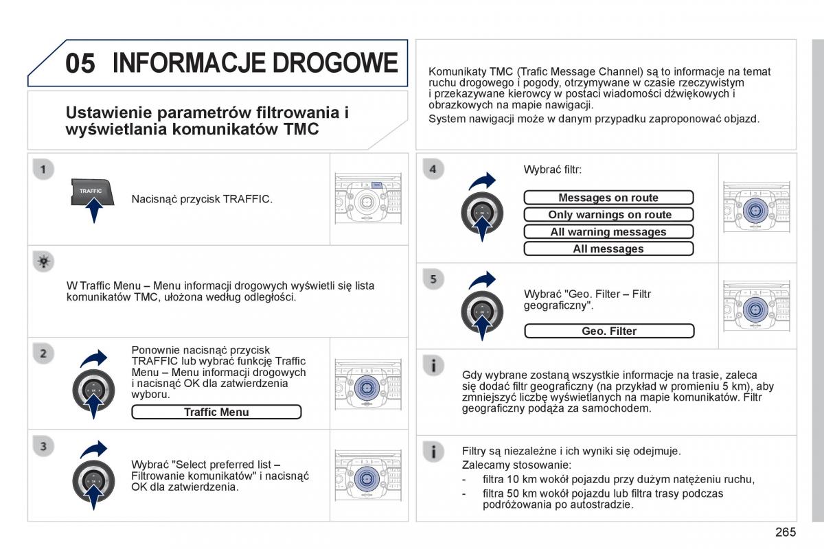 Peugeot 3008 Hybrid instrukcja obslugi / page 267