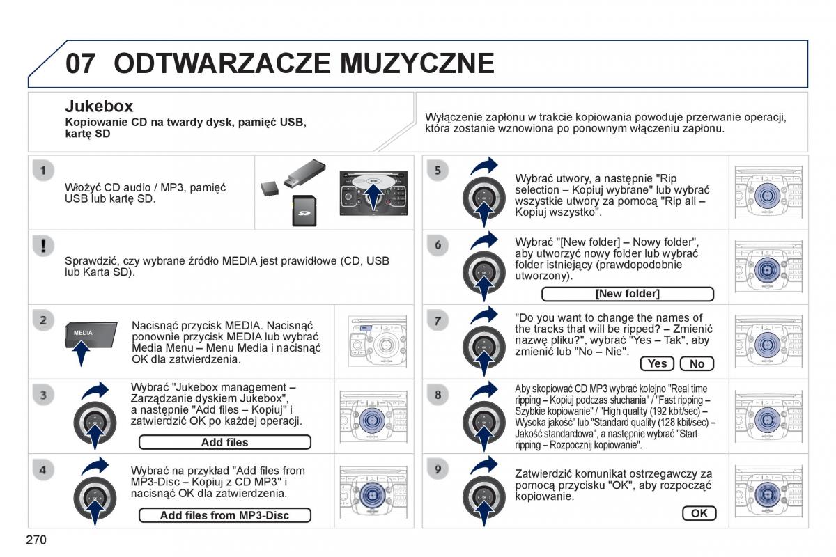 Peugeot 3008 Hybrid instrukcja obslugi / page 272