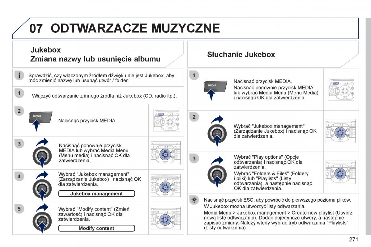 Peugeot 3008 Hybrid instrukcja obslugi / page 273