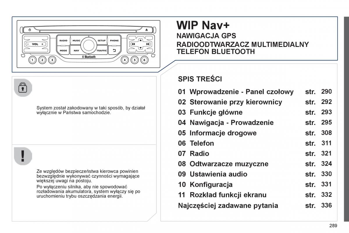 Peugeot 3008 Hybrid instrukcja obslugi / page 291