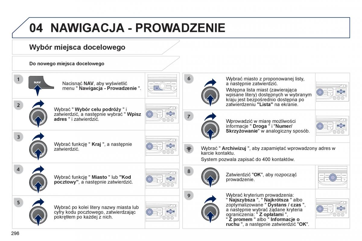 Peugeot 3008 Hybrid instrukcja obslugi / page 298