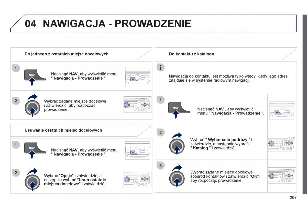 Peugeot 3008 Hybrid instrukcja obslugi / page 299