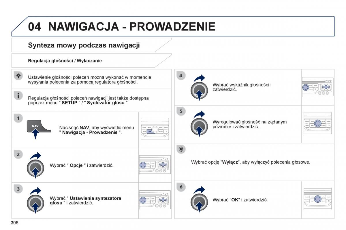 Peugeot 3008 Hybrid instrukcja obslugi / page 308