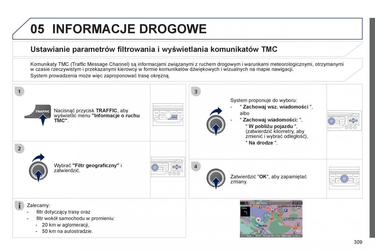 Peugeot 3008 Hybrid instrukcja obslugi / page 311