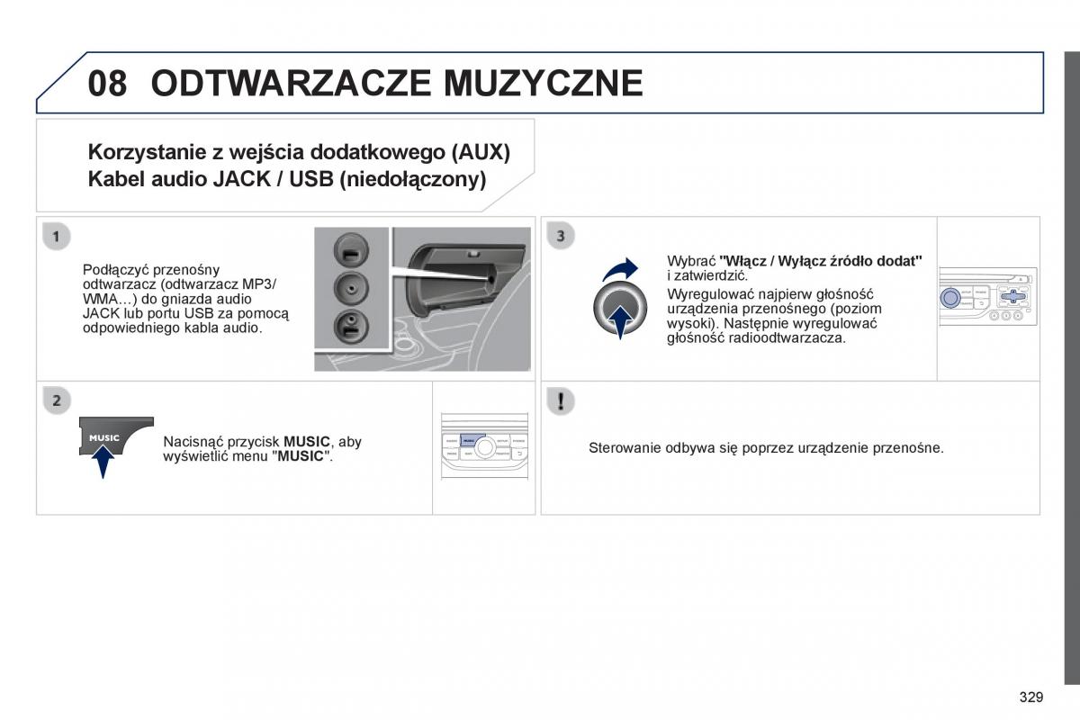 Peugeot 3008 Hybrid instrukcja obslugi / page 331