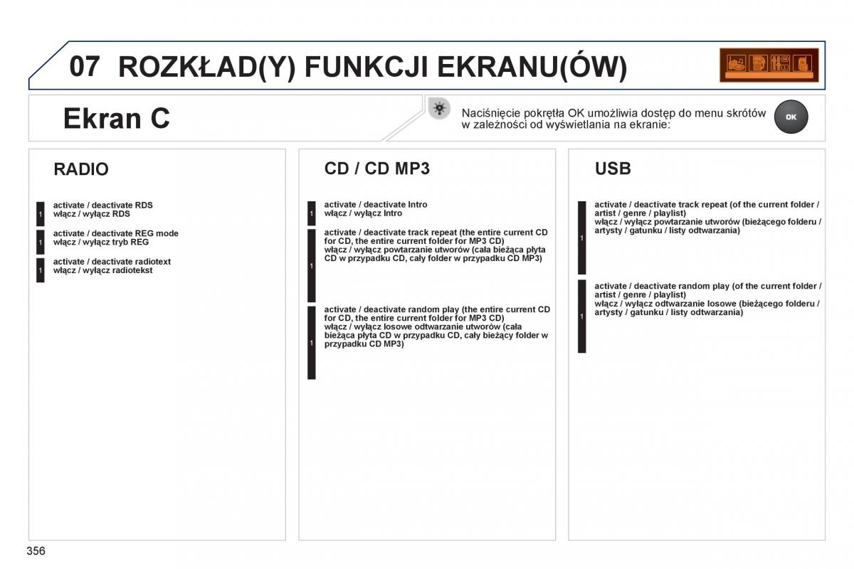 Peugeot 3008 Hybrid instrukcja obslugi / page 358