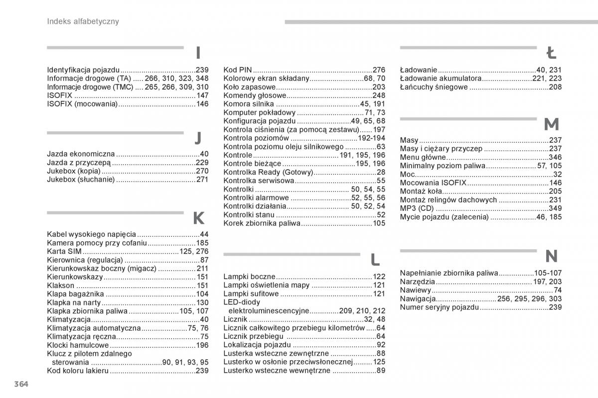 Peugeot 3008 Hybrid instrukcja obslugi / page 366