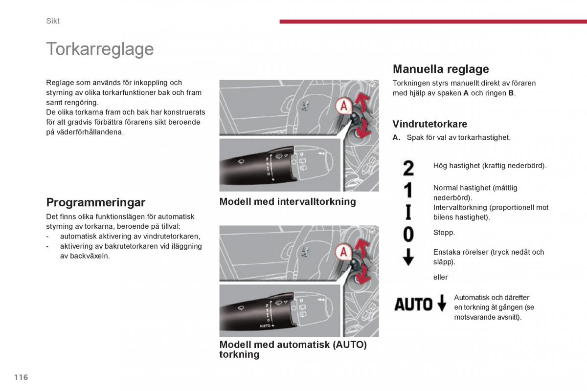 Peugeot 3008 Hybrid instruktionsbok / page 118