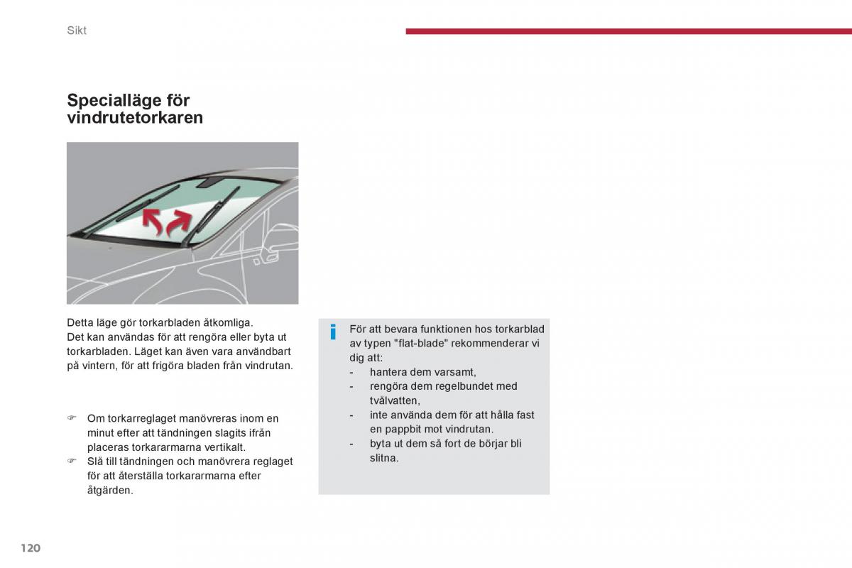 Peugeot 3008 Hybrid instruktionsbok / page 122