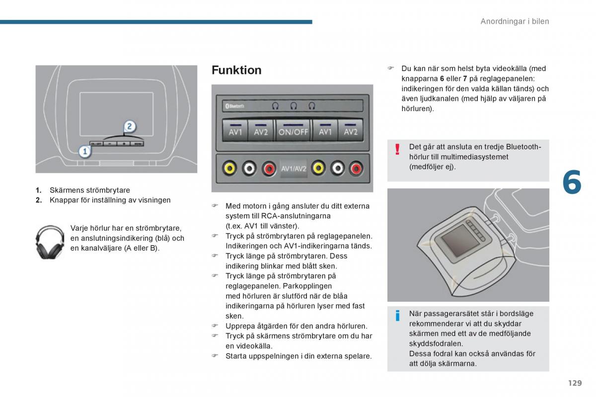 Peugeot 3008 Hybrid instruktionsbok / page 131