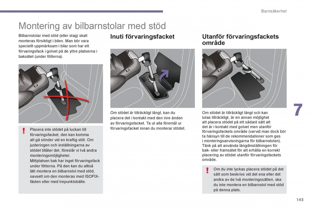 Peugeot 3008 Hybrid instruktionsbok / page 145