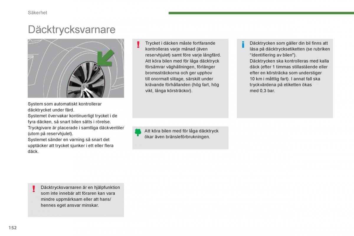 Peugeot 3008 Hybrid instruktionsbok / page 154