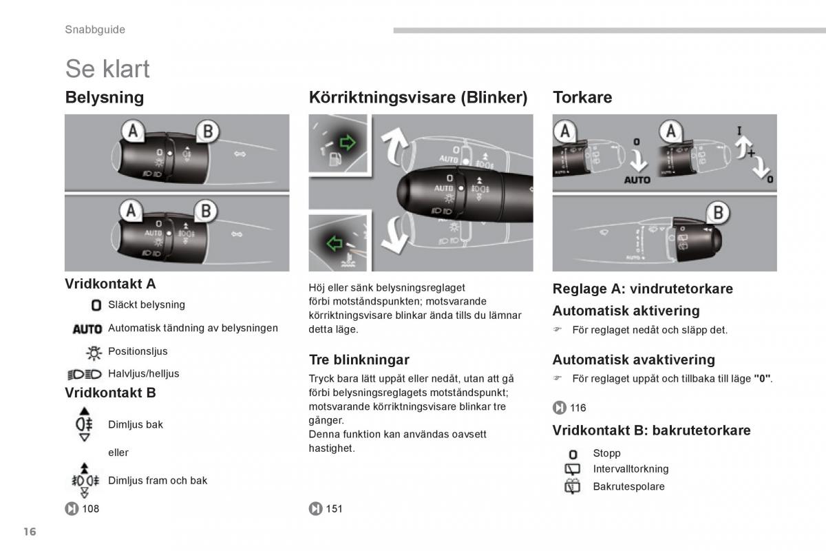 Peugeot 3008 Hybrid instruktionsbok / page 18