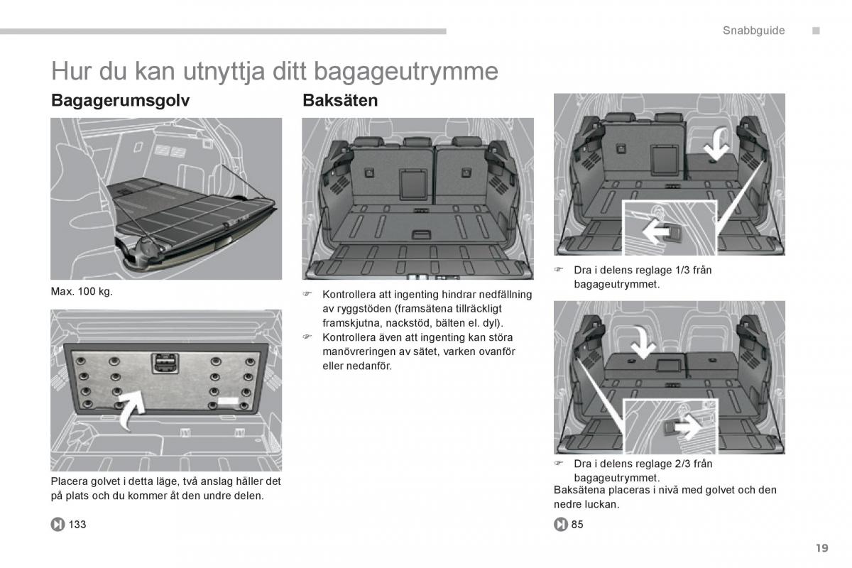 Peugeot 3008 Hybrid instruktionsbok / page 21