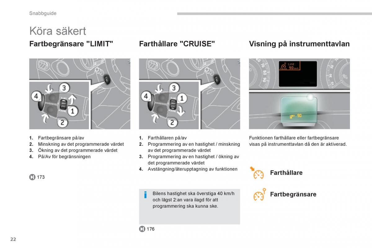 Peugeot 3008 Hybrid instruktionsbok / page 24