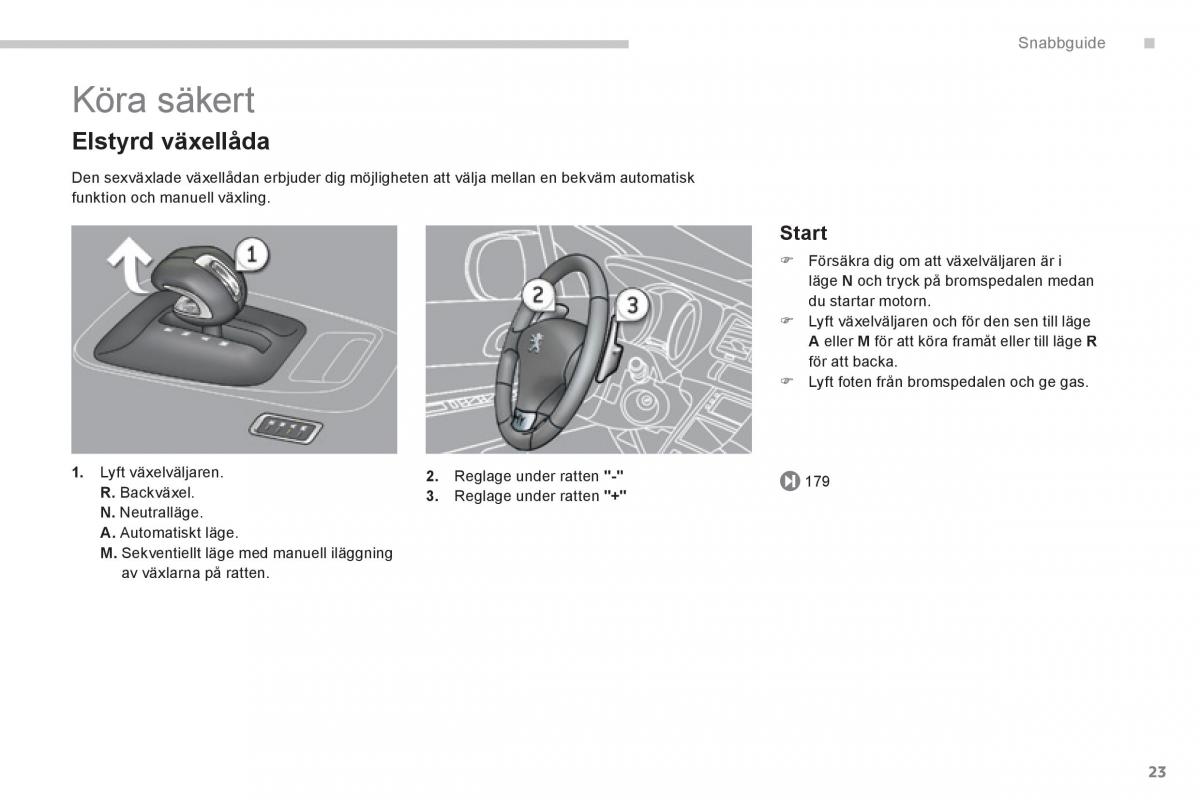 Peugeot 3008 Hybrid instruktionsbok / page 25