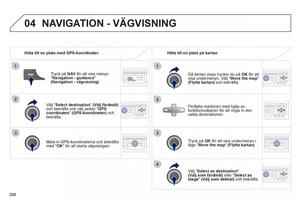 Peugeot 3008 Hybrid instruktionsbok / page 300