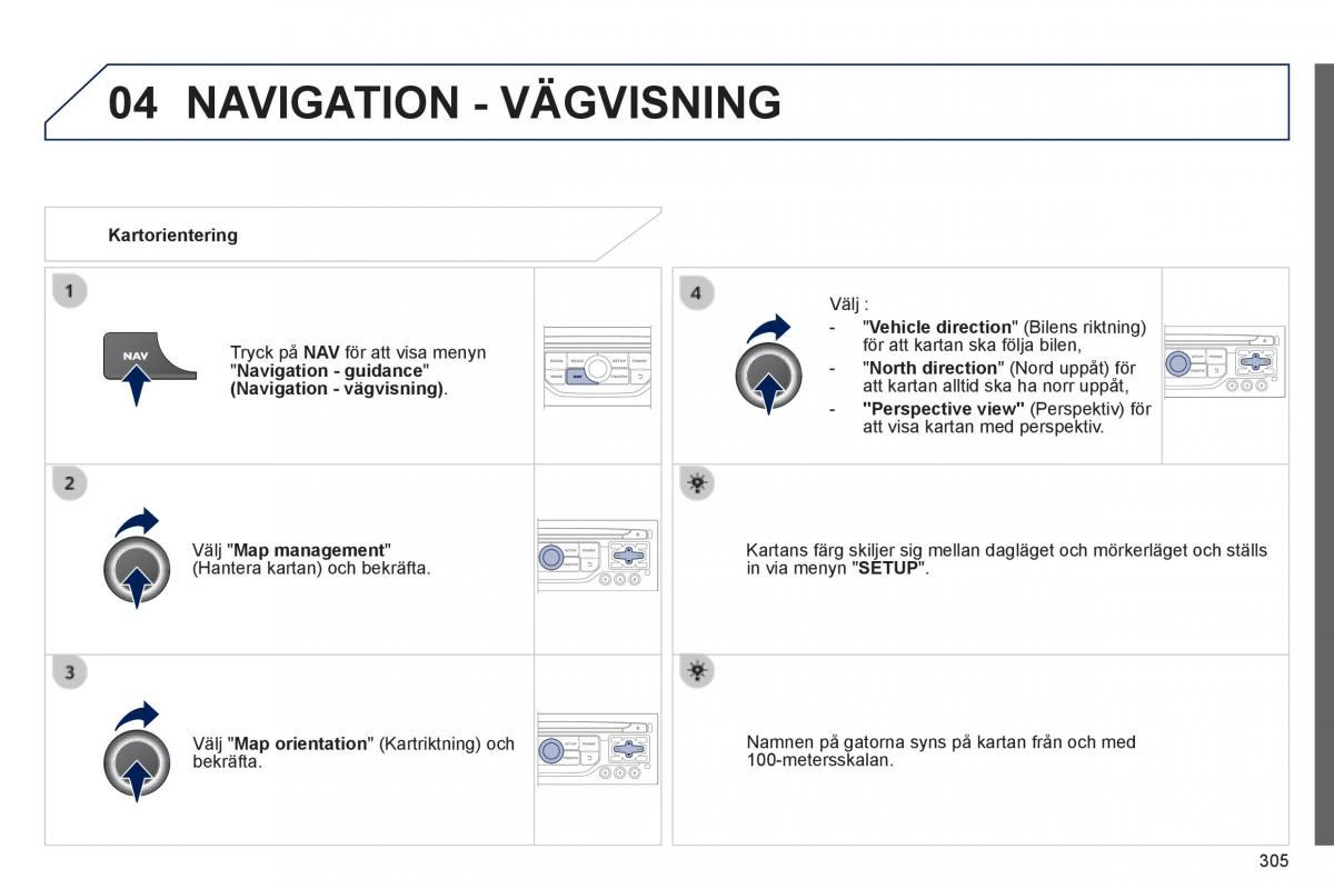 Peugeot 3008 Hybrid instruktionsbok / page 307