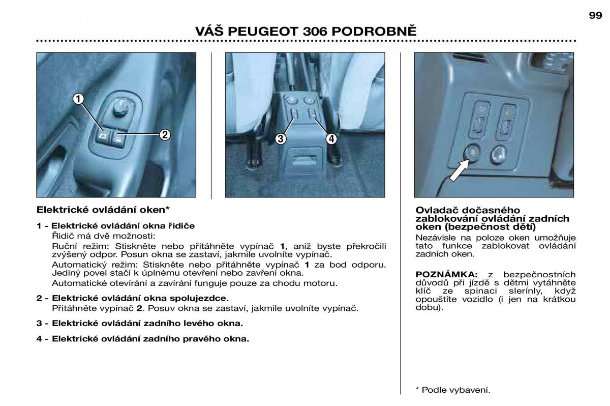 Peugeot 306 Break PH3 navod k obsludze / page 77