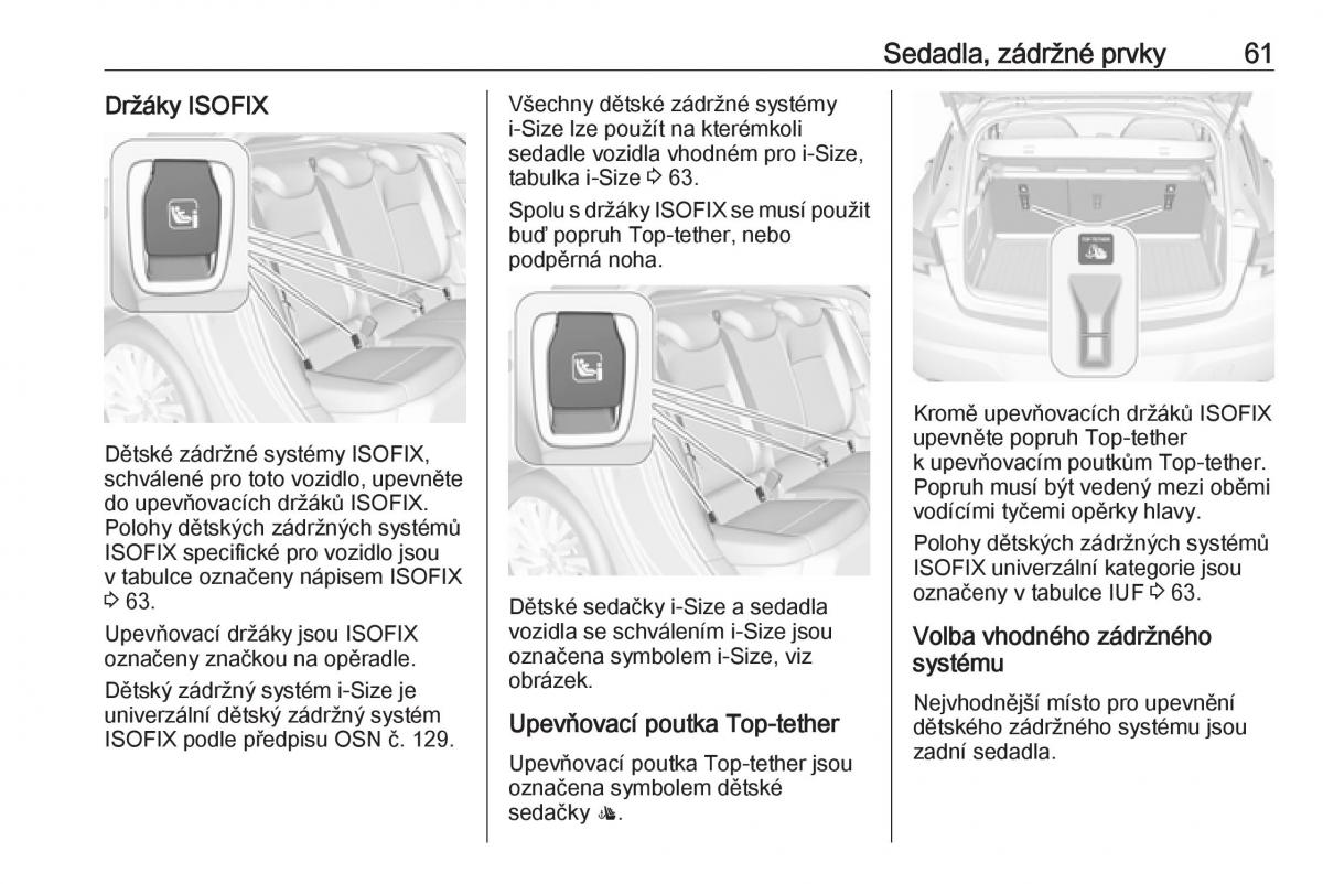 Opel Astra K V 5 navod k obsludze / page 63