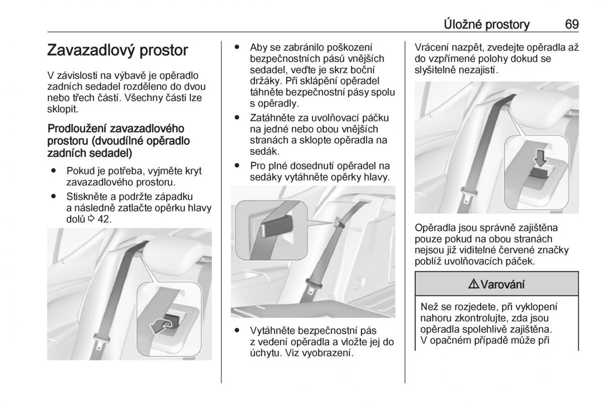 Opel Astra K V 5 navod k obsludze / page 71