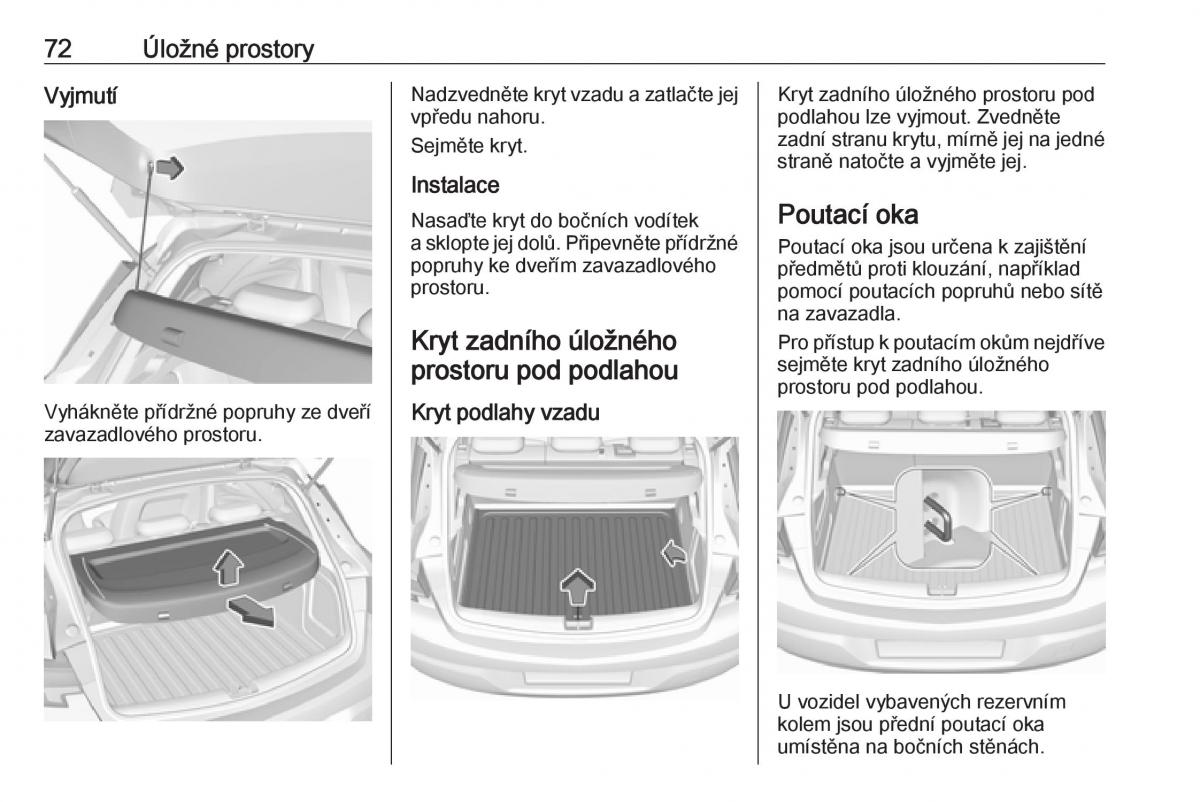 Opel Astra K V 5 navod k obsludze / page 74