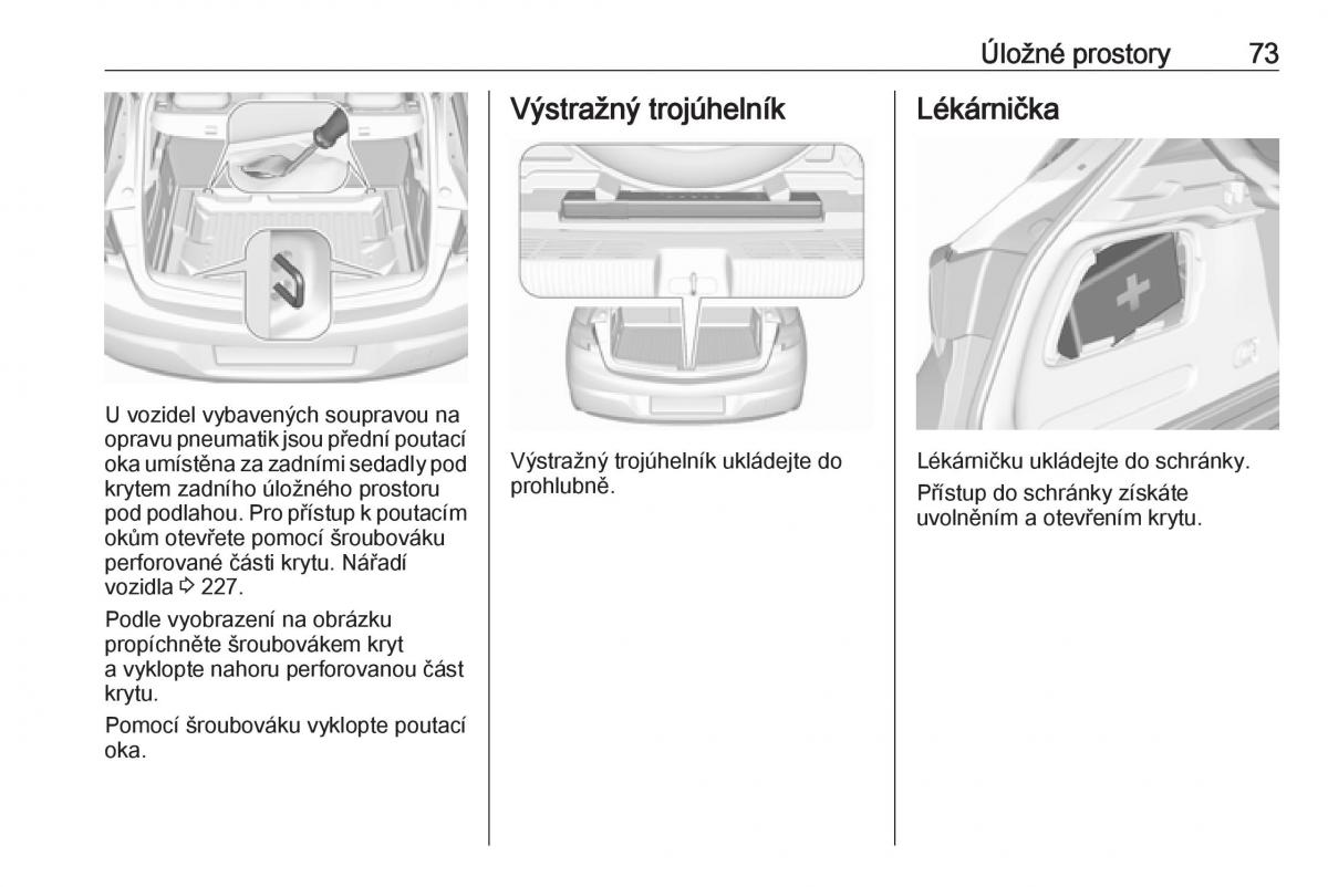 Opel Astra K V 5 navod k obsludze / page 75