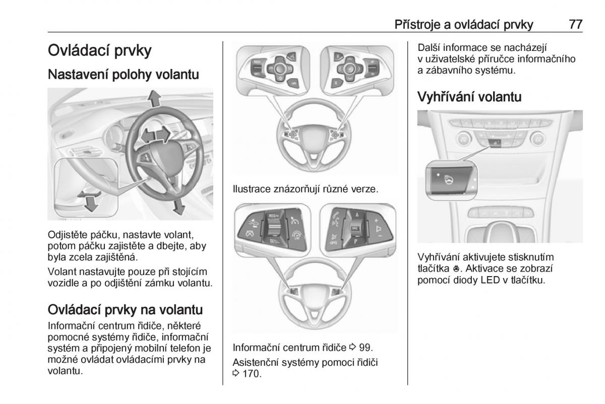 Opel Astra K V 5 navod k obsludze / page 79