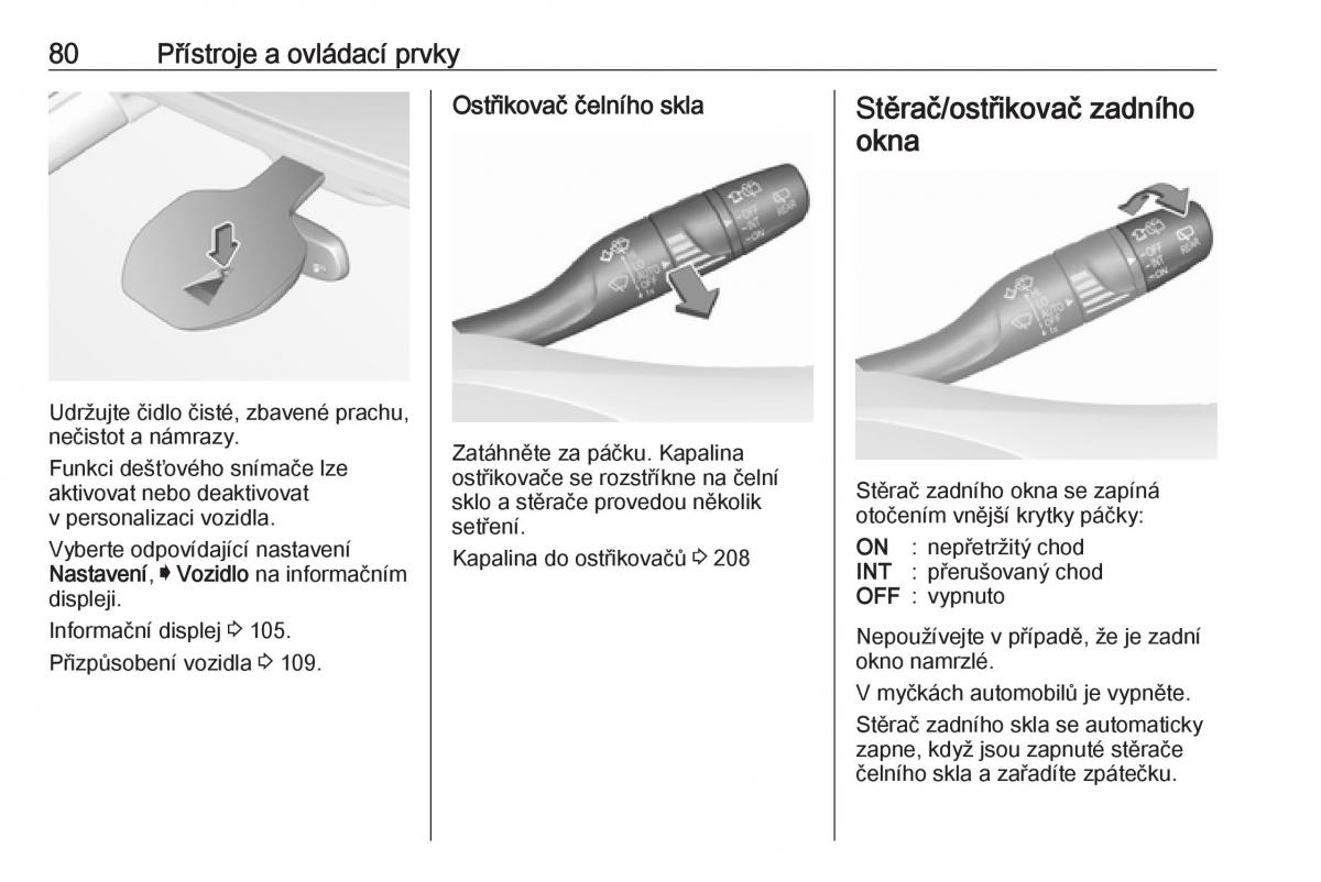 Opel Astra K V 5 navod k obsludze / page 82