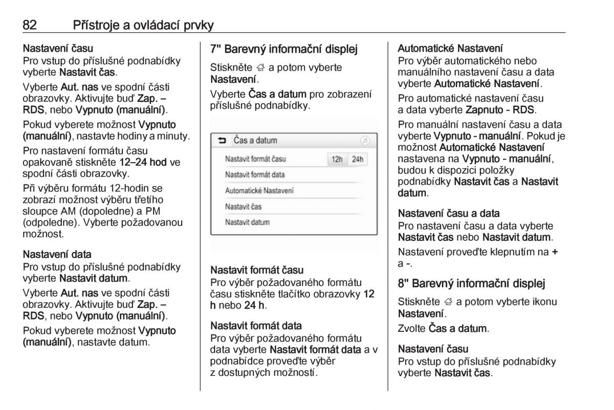 Opel Astra K V 5 navod k obsludze / page 84