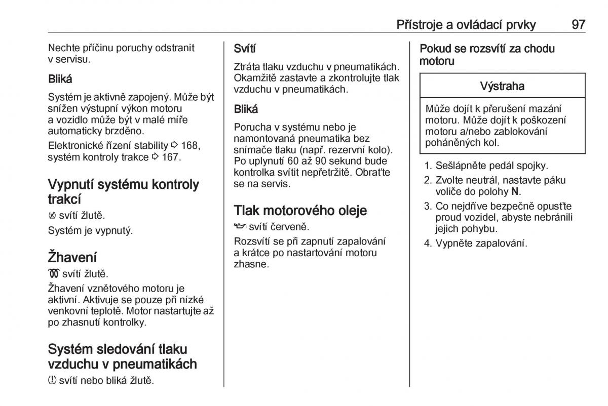 Opel Astra K V 5 navod k obsludze / page 99