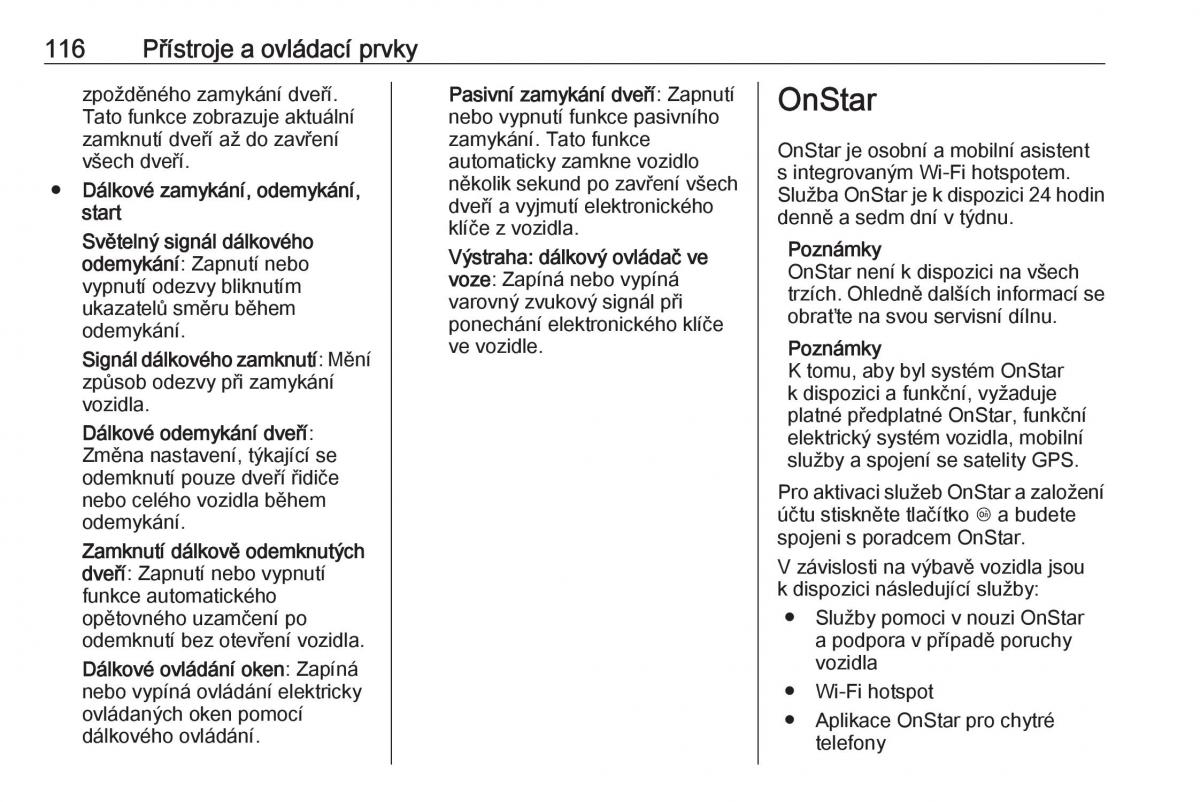 Opel Astra K V 5 navod k obsludze / page 118