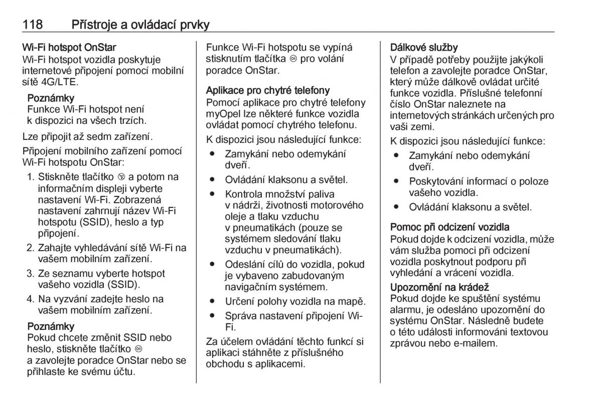 Opel Astra K V 5 navod k obsludze / page 120