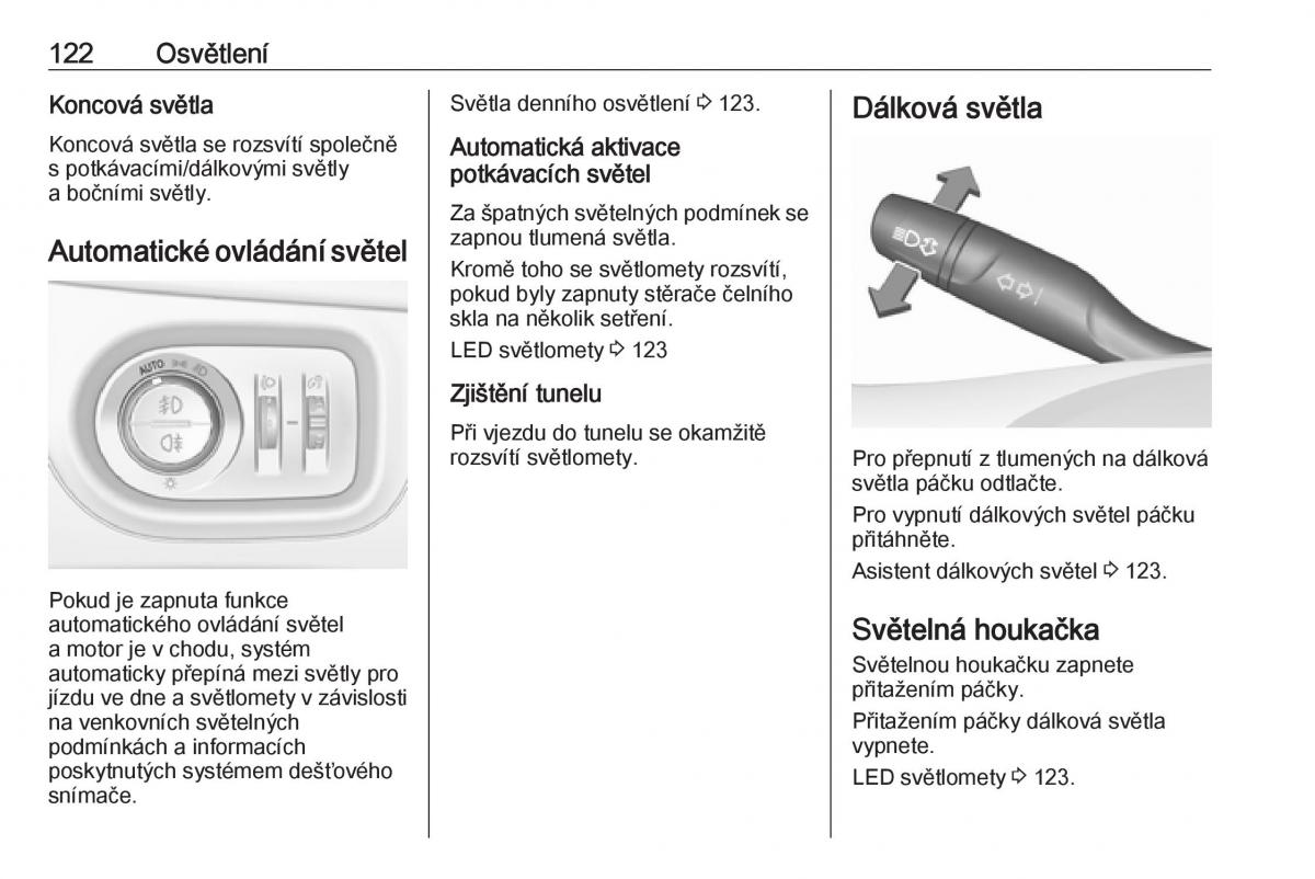 Opel Astra K V 5 navod k obsludze / page 124