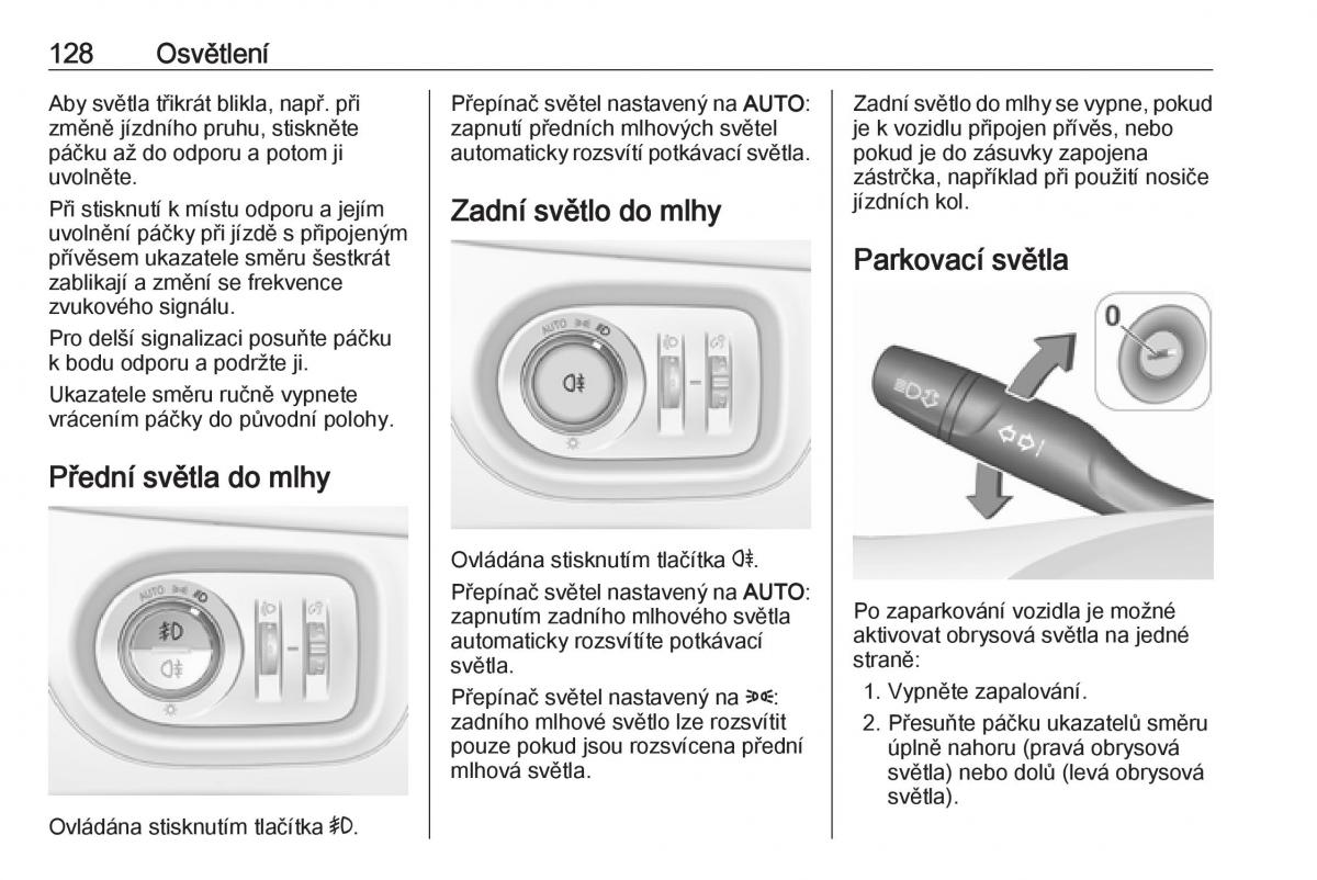 Opel Astra K V 5 navod k obsludze / page 130