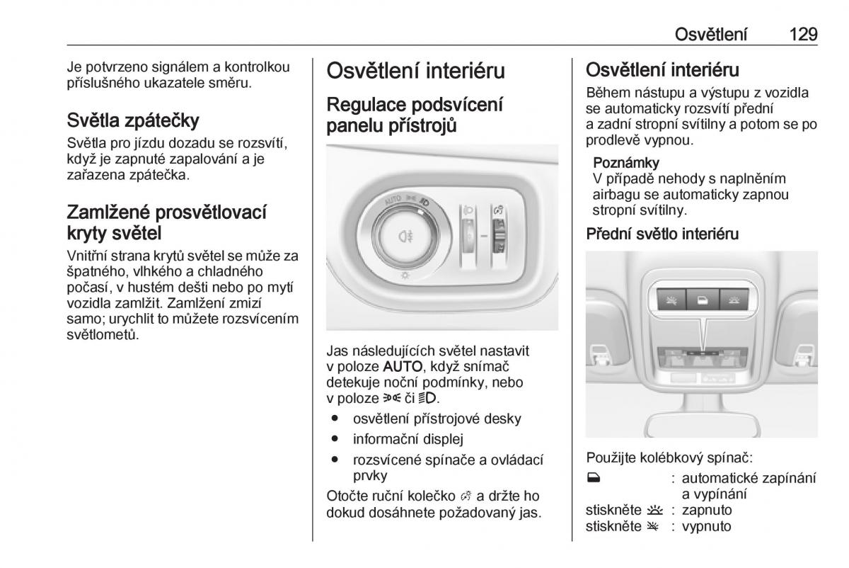 Opel Astra K V 5 navod k obsludze / page 131